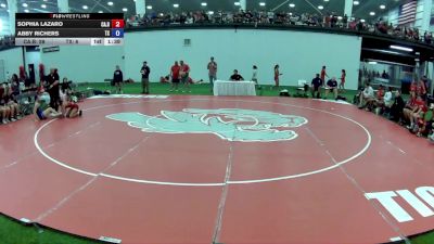 105 lbs Sophia Lazaro, California Blue vs Abby Richers, Texas