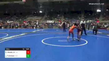76 lbs Quarterfinal - Eddie Woody Jr., Law vs Jax Fuhrman, American Dream WC
