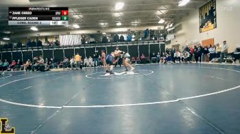 165 lbs Cons. Round 3 - Zane Creed, St. Pius X (Festus) vs Pfleger Caden, Collinsville