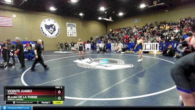 126 lbs Cons. Round 6 - Vicente Juarez, Cerritos vs Elijah De La Torre, Arroyo Grande