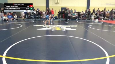65 lbs Quarterfinal - Gavin Boehlke, No Nonsense Wrestling vs Hyler Danielson, Berge Elite Wrestling Academy