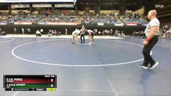 184 lbs Semifinal - 3 J.D. Perez, Ottawa vs 2 Kyle Homet, Life