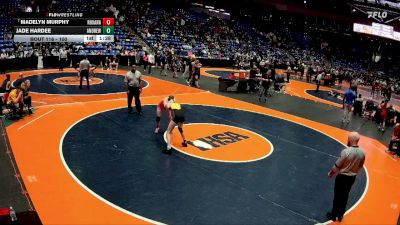 100 lbs Quarterfinal - Madelyn Murphy, Roxana vs Jade Hardee, Tinley Park (Andrew)