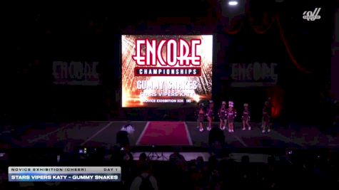 Stars Vipers Katy - Gummy Snakes [2025 Novice Exhibition (Cheer) Day 1] 2025 Encore Grand Nationals