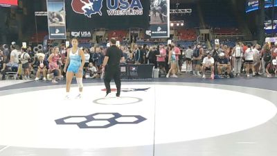 135 lbs Cons. Rd Of 32 - Elizabeth Doerre, Colorado vs Isabella Miller, Iowa