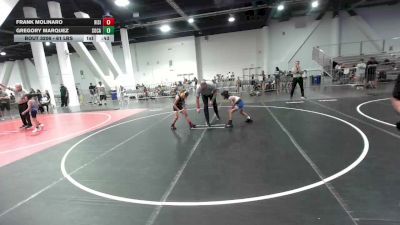 61 lbs 5th Place - Frank Molinaro, Rising Sun WC vs Gregory Marquez, SoCal Hammers