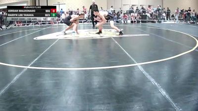 156 lbs Consi Of 8 #2 - Jordan Maldonado, Wright Wreslting Academy vs Raidyn Lee Tanaka, Matador WC