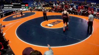 285 lbs Quarterfinals (8 Team) - Cody Moss, Chatham (Glenwood) vs Gavin Ericson-Staton, Lombard (Montini)