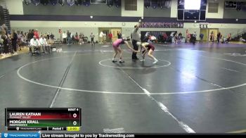 110 lbs Champ. Round 1 - Lauren Kathan, Pleasant Valley vs Morgan Krall, Independence