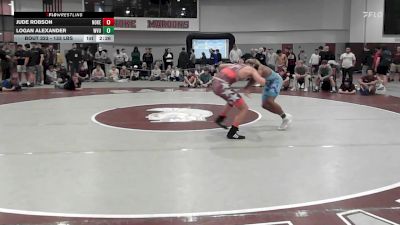 133 lbs Semifinal - Jude Robson, Noke Wrestling RTC vs Logan Alexander, West Virginia - UNATT