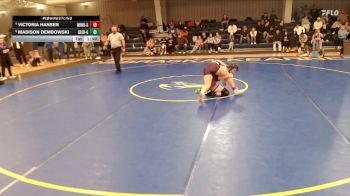 135 lbs Round 4 - Madison Dembowski, Grand Island vs Victoria Hansen, Minden