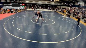 157 lbs Champ. Round 1 - Clay Gainer, Messiah vs Aidan Veirun, Scranton