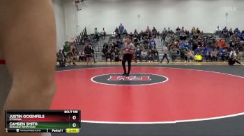 215 lbs Round 2 - Camden Smith, Dubuque Hempstead vs Justin Ockenfels, Ottumwa