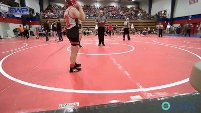 85 lbs Final - Josey Voss, Skiatook Youth Wrestling vs Jax McCuistion, Tiger Trained Wrestling