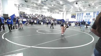 140 lbs Champ. Round 2 - Sumaya Lazaro, Northview vs Madison Moore, San Dimas