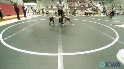 37 lbs Rr Rnd 1 - Malik Mitchell, Pin-King All Stars vs Crew Andrews, Team Tulsa Wrestling Club