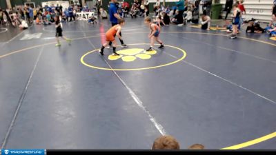 63-68 lbs Cons. Round 2 - Huxten Wissing, Palmer Wrestling Club vs Dylan Waring, Jr. Cougars