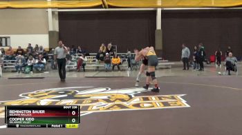 165 lbs 5th Place Match - Remington Bauer, Baldwin Wallace vs Cooper Kidd, Delaware Valley