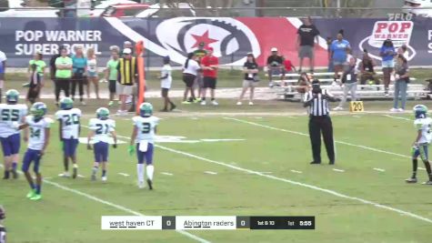 Abington Raders vs. West Haven CT - 2022 Pop Warner Football Super Bowl
