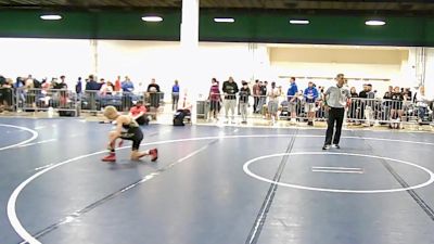 95 lbs Consi Of 16 #2 - Jameson White, NC vs Landon Lipscomb-Wilson, OH