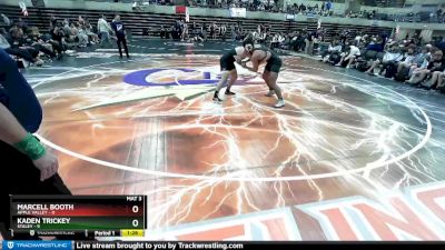 182 lbs Round 2 (4 Team) - Kaden Trickey, Staley vs Marcell Booth, Apple Valley