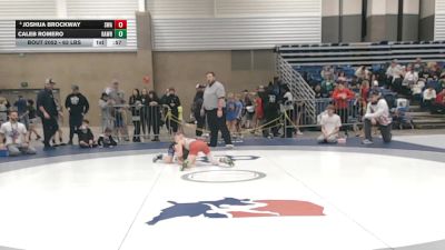 67 lbs Champ. Rd Of 32 - Caleb Romero, Rampage Wrestling vs Joshua Brockway, Summit Wrestling Academy