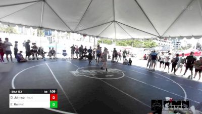 144 lbs Semifinal - Daniel Johnson, Tucson Pride WC vs Elijah Ra, Rancho Bernardo WC