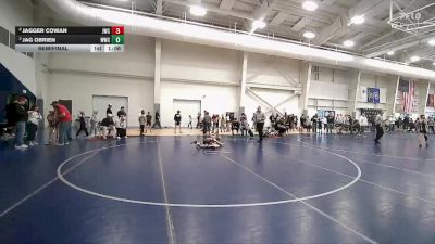 72 lbs Semifinal - Jag OBrien, Wasatch Wrestling Club vs Jagger Cowan, JWC