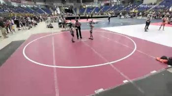 49 lbs Consi Of 4 - Fernando Lopez, Lajunta vs Malachi Latham, West Texas Grapplers