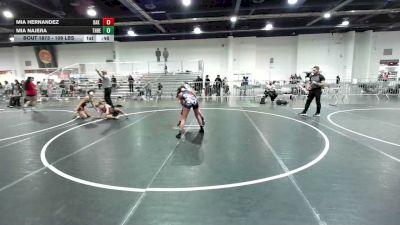 109 lbs 5th Place - Mia Hernandez, Oak Hills HS vs Mia Najera, Threshold WC