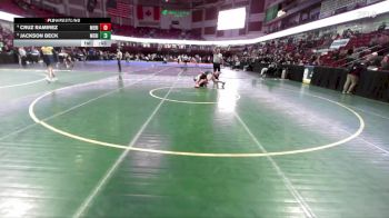 132 lbs 3rd Place Match - Jackson Beck, Meridian vs Cruz Ramirez, Meridian