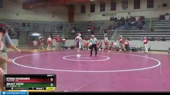 182 lbs Finals (2 Team) - Brady Hook, Mt. Vernon vs Ethan Schraner, Tell City