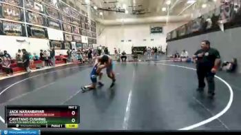 170 lbs Round 2 - Jack Naranbayar, Grandview Wolves Wrestling Club vs Cayetano Cushing, Black Fox Wrestling Academy