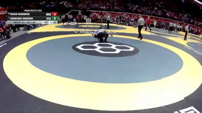 D3-138 lbs Champ. Round 1 - Edward Kessen, Del. St. John`s vs Evan Kusmits, Ak. Manchester