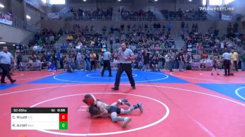 52 lbs Prelims - Cody Wyatt, East Tulsa Cardinals vs Riley Axtell, MWC Youth Wrestling