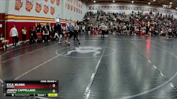 157 lbs Cons. Round 4 - Kyle Jelinek, Davison vs Joseph Cappellano, Hartland