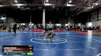 132 lbs Semis (4 Team) - Jayden Wright, WILLIAMSBURG WRESTLING CLUB vs Joe Shook, NORTH CAROLINA WRESTLING FACTORY - RED