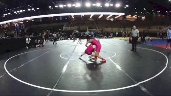 110 lbs Cons. Round 3 - Chloe Bierria, Woodward Academy (GA) vs Ella Wells, Storm Wrestling Center