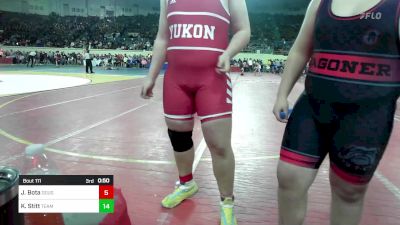 Round Of 32 - Knox Schulte, Yukon vs Carson Charboneau, Wagoner