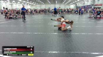 126 lbs Cons. Round 5 - Chase Shaner, Buffalo Valley vs Cameron Davis, Team Alien