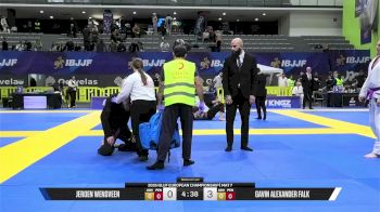 Gavin Alexander Falk vs Jeroen Wensveen 2026 European Jiu-Jitsu IBJJF Championship