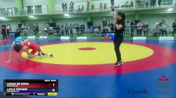 55kg Champ. Round 1 - Logan De Bono, Windsor WC vs Lazlo Paradis, Advanced WC