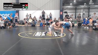 141 lbs Rr Rnd 6 - Devan Garcia, Michigan Premier Blue - BHS vs Erik Carlile, 4M - BHS