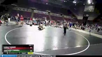 130 lbs Round 3 (10 Team) - Lukas Turner, Team Utah vs Santiago CABRERA, Team NV