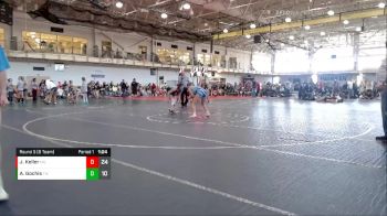 106 lbs Round 5 (6 Team) - Angelina Gochis, Team Minnesota vs Jayden Keller, Missouri Gold