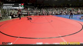 60 lbs Round Of 16 - Evangeline Ballay, Grindhouse Wrestling vs Heidi Robinson, Cabot Wrestling Club