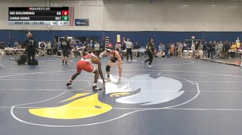 125 lbs Semifinal - Sei Dolomengi, Bridgewater State vs Chris Hong, Wesleyan (CT)