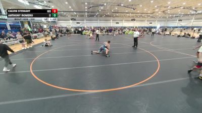 200 lbs Cons. Round 5 - Calvin Stewart, Howe Wrestling School vs Anthony Romero, Eagle Empire