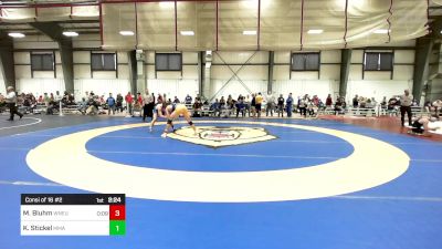 174 lbs Consi Of 16 #2 - Maxwell Bluhm, Western New England vs Kyle Stickel, Maine Maritime Academy (NCAA)