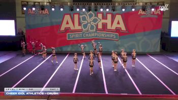 Cheer Idol Athletics - Crush [2026 L1 Mini - D2 Day 1] 2026 Aloha Baltimore Showdown